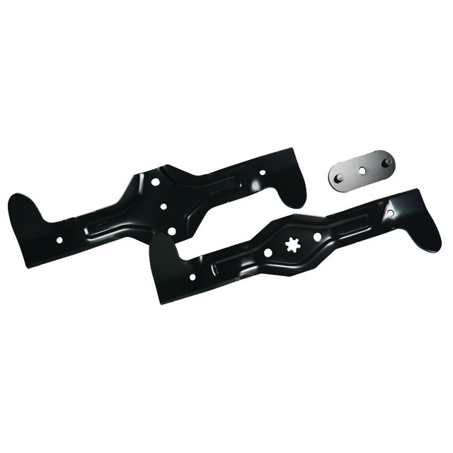 KIT 2 Lames de Tondeuse Croisees Droite 465 MM 532426322, 532170038 référence fournisseur HU532426322
